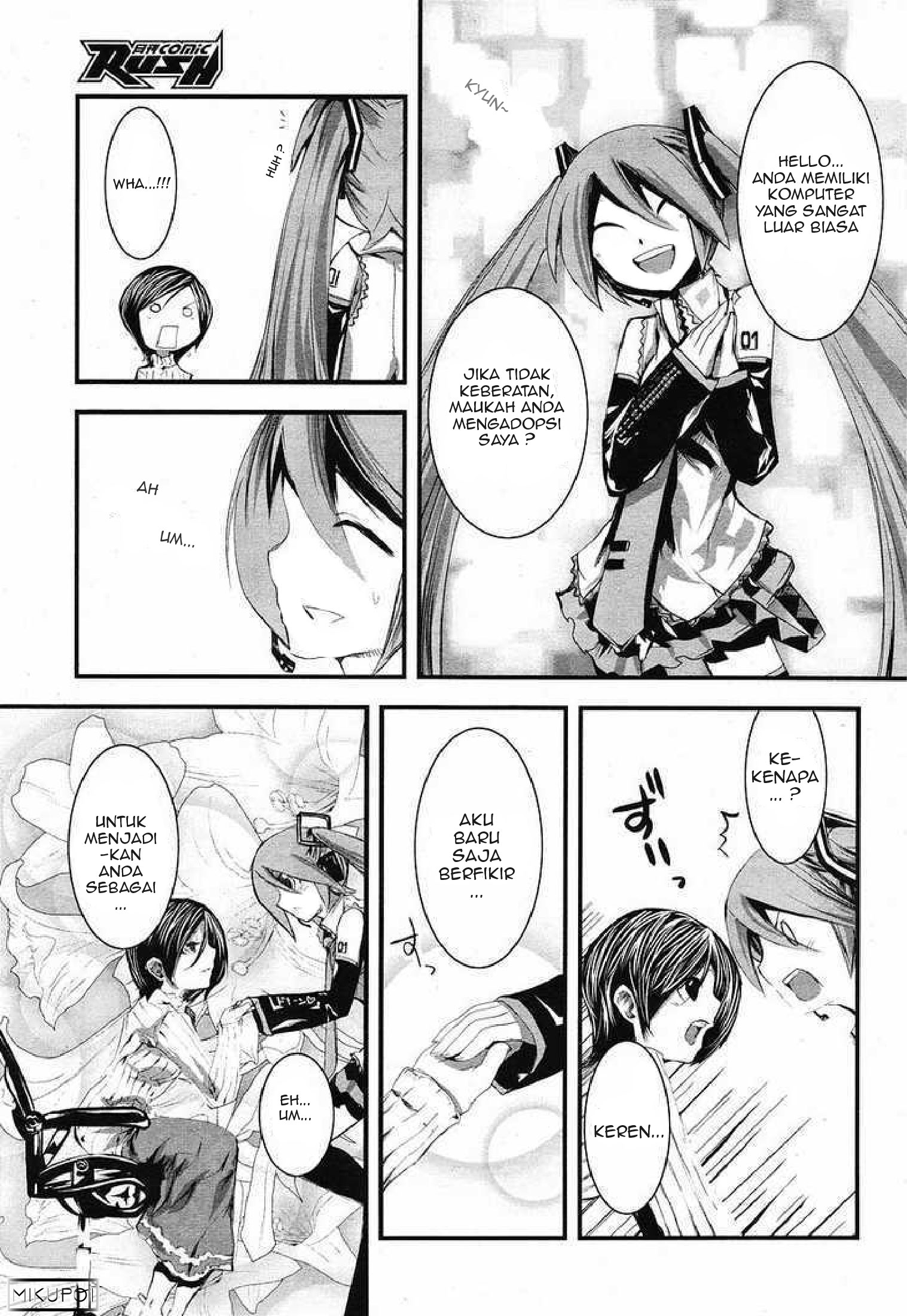 Maker Hikoshiki Hatsune Mix Chapter 06 Gambar 10